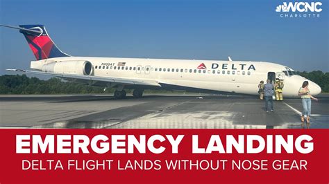Delta Air Lines Plane Makes Emergency Landing In Charlotte Wcnc