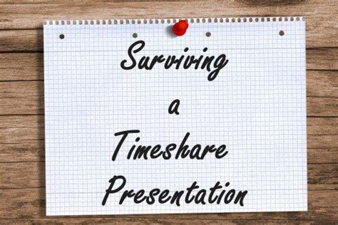 Going on a Timeshare trip?? Take these tips to survive the presentation ...