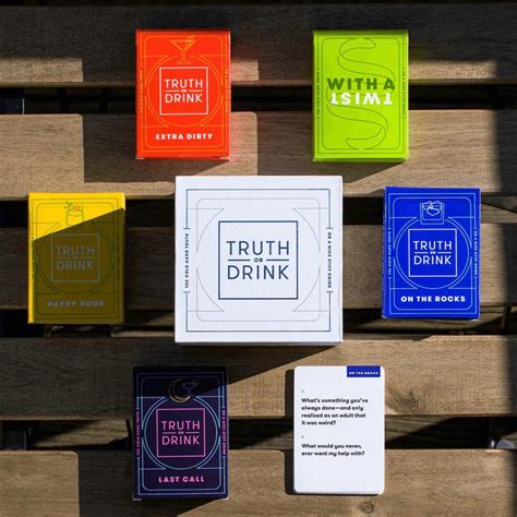Truth or Drink: The Game | Fancy.com | Truth, Cold hard truth, Drinks
