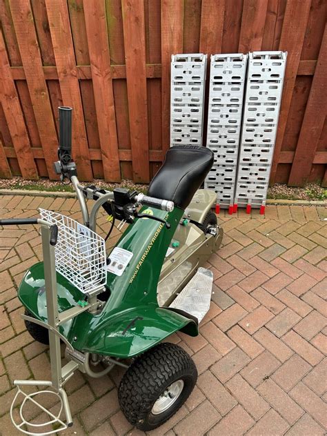 Fairway Rider G3 Single Seat Golf Buggy With Car Ramps New Ebay