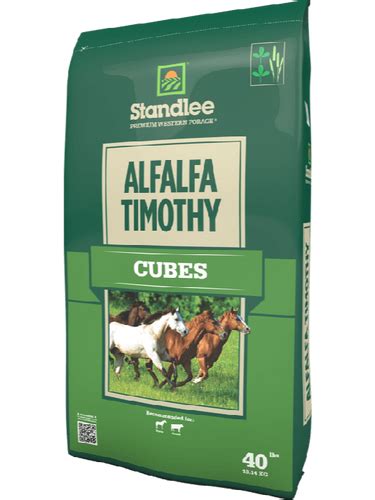 Standlee Premium Timothy Alfalfa Cubes Reynolds Hay