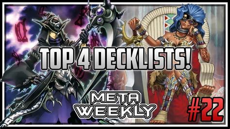 Top 4 Decklists Meta Weekly 22 Yu Gi Oh Duel Links Youtube
