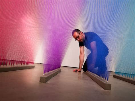 Artist Weaves 60 Miles Of Colourful Thread To Create Spectacular Indoor