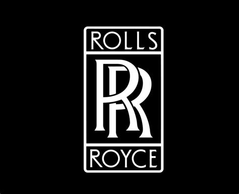 Rolls Royce Brand Logo Symbol White Design British Car Automobile