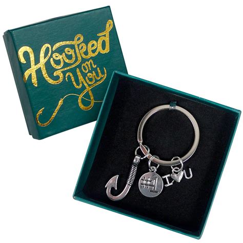 Hooked On You Keychain