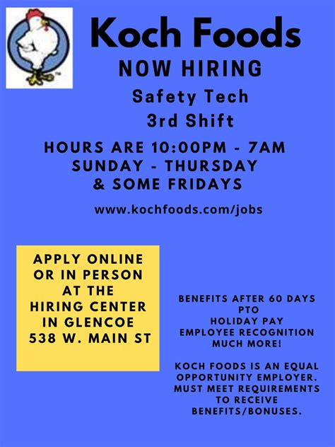 Looking to start a new... - Koch Foods of Gadsden, Alabama