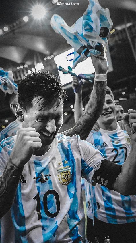 Lionel Messi Campeon Argentina America Copa Futbol Hd Mobile