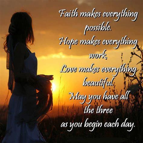 Having Faith And Hope Quotes Quotesgram