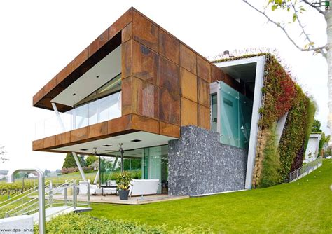 Eco Friendly House Design Villa Jewel Box With An
