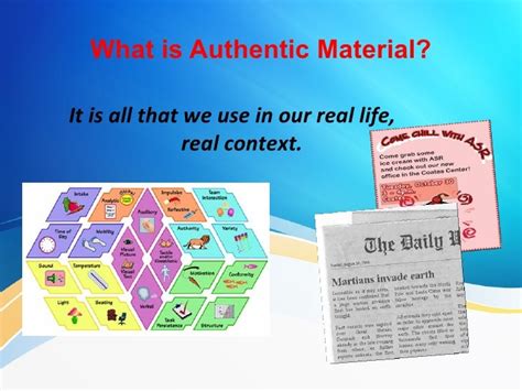 Authentic Material