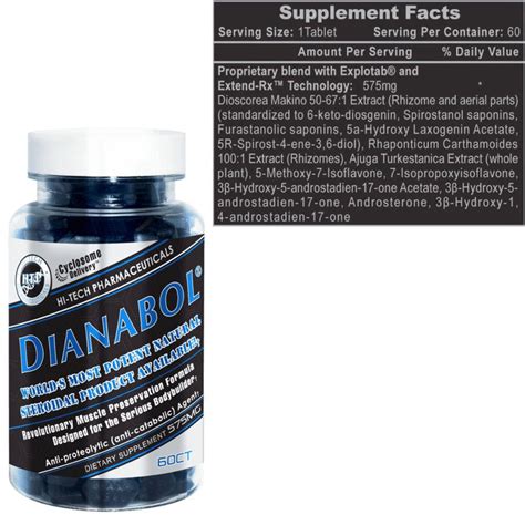 Dianabol Prohormone Tablet And Pills Hi Tech Pharmaceuticals