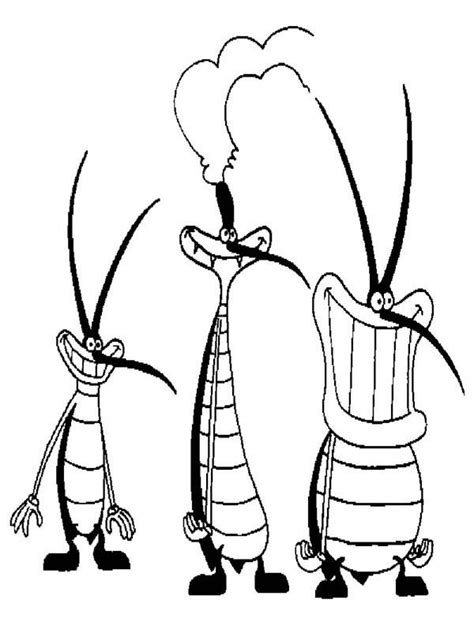 19 Images Best Oggy And The Cockroaches Drawing