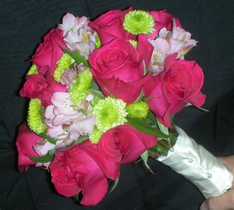 Hot Pink Rose Bouquet Upstate Flower Market