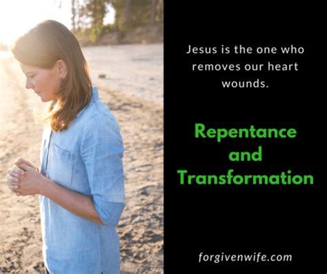 Repentance And Transformation The Forgiven Wife