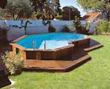 Pictures of Backyard Above Ground Pool Landscaping Ideas