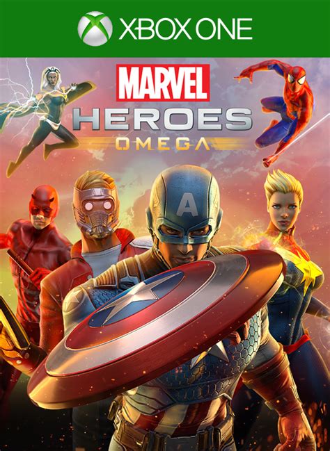 Marvel Heroes Omega 2017 Xbox One Box Cover Art Mobygames
