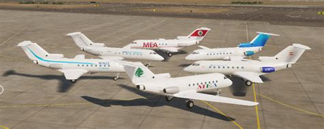 Fictional Yak 40 Liveries Airlines In Lebanon