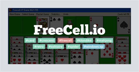 Our goal is to make great versions of the games you already know and love in real life. FreeCell.io - The Best Free Card and Solitaire Games