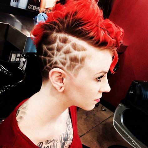 Side Shaved Hair Designs Fashion Style