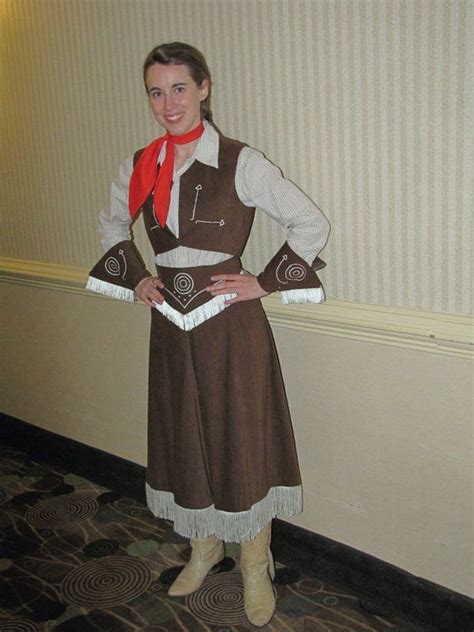 Annie Oakley Costume I Made Based On The 1950s Annie