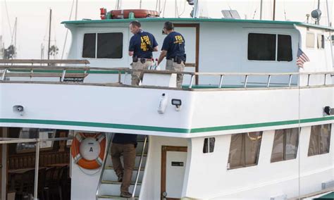California Boat Fire Stairs From Sleeping Quarters Led To Space Filled