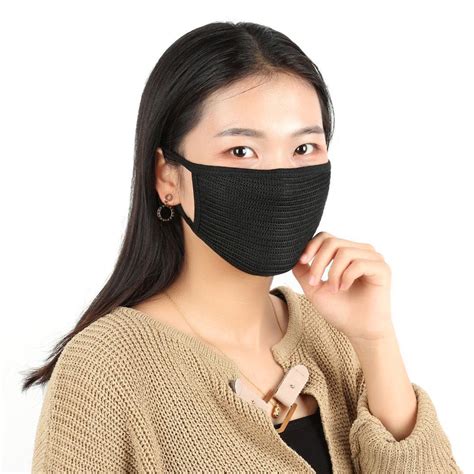 Sztuk Moda Unisex Health Cycling Anti Dust Cotton Usta Maska Respirator Kup W Niskich Cenach