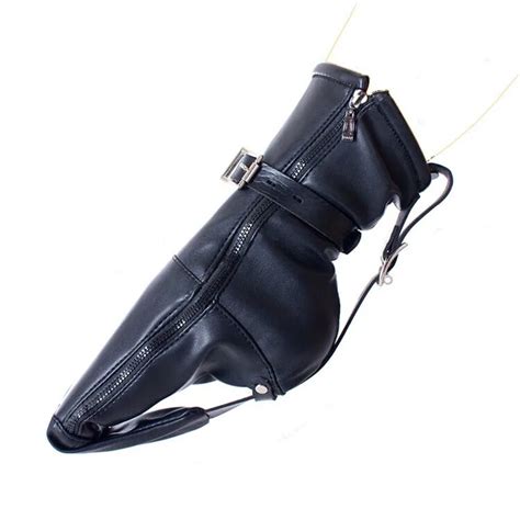 Bdsm Fetish Slave Restraints Leather Harness Leg Bondage Belt Bags Foot