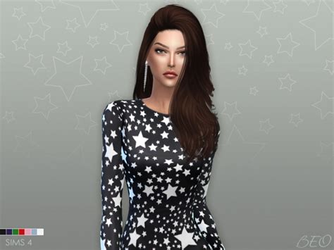 Stars Dress At Beo Creations Sims 4 Updates