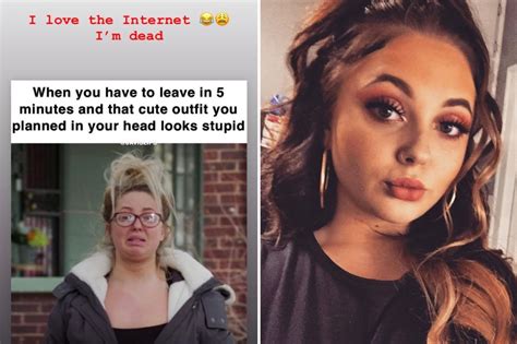 Teen Mom Jade Cline Laughs Off Unattractive Meme Of Herself And Says I