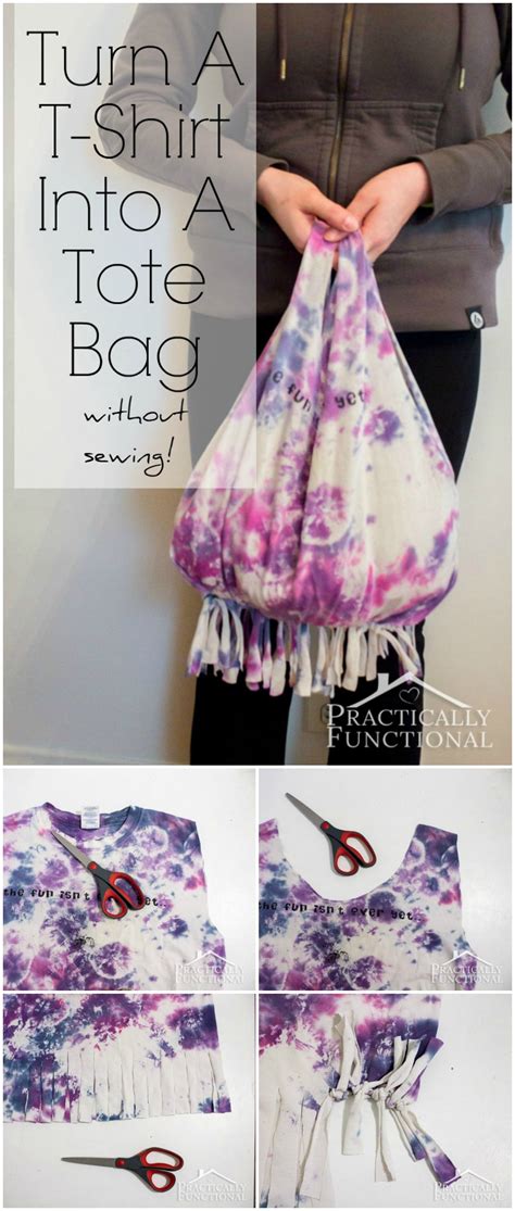 Welcome to refashion revision where i take outdated clothes and turn it into new. How To Turn A T-Shirt Into A Tote Bag Without Sewing!