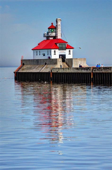 Duluth Harbor South Breakwater Light Lighthouse Inspiration Harbor