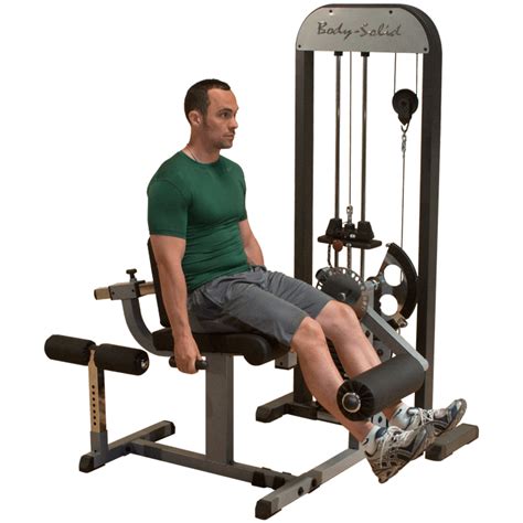 Body Solid Pro Select Leg Extension And Leg Curl Machine