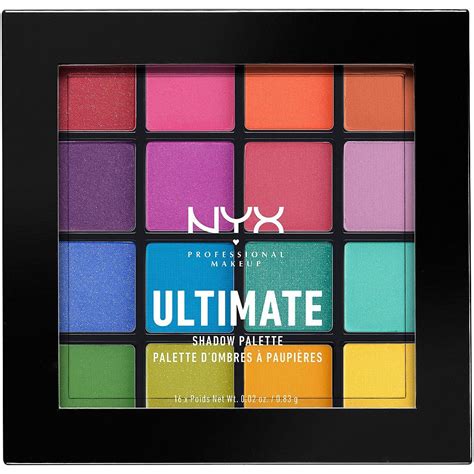 Nyx Professional Makeup Brights Ultimate Shadow Palette Ulta Beauty