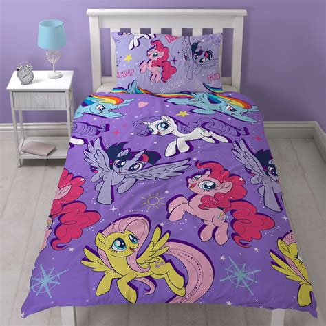 My Little Pony Adventure Duvet Cover And Pillowcase Set Blue