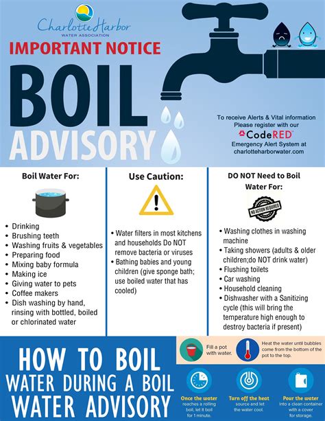 What To Do During A Boil Water Advisory Charlotte Harbor Water