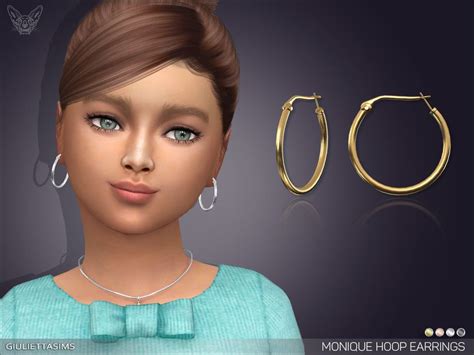 Pin By Kristina Beltran On Accessories Sims 4 In 2021 Kids Earrings