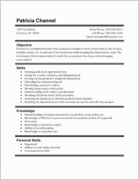 27 First Time Job Resume Objective Examples That You Can Imitate