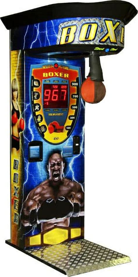 Boxer Cube Sticker Boxing Arcade Machine Liberty Games