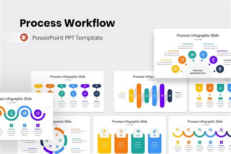 Process Workflow Infographics Powerpoint Template Nulivo Market