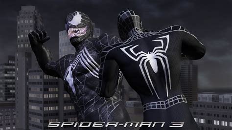 Spider Man 3 Black Suit Spider Man Vs Venom Gameplay Youtube