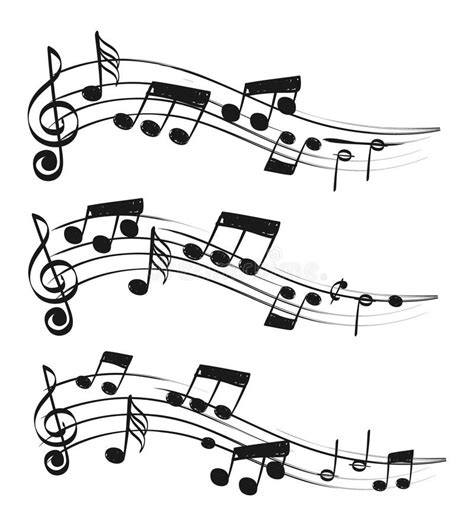 Music Compositions Doodle Tune Isolated Decoration Artimages Musical