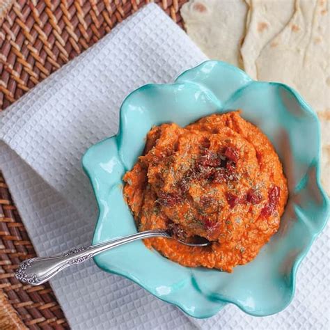 My Favorite Hummus With Red Pepper And Sundried Tomatoes Feeling Foodish