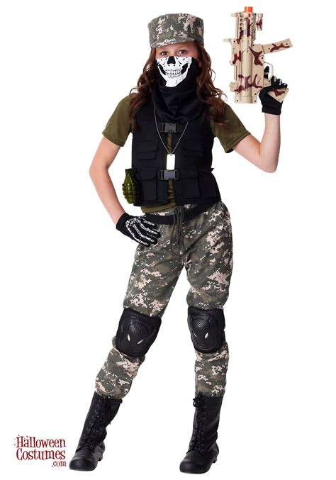 Army Girl Costumes Soldier Costume Military Costumes Scary Halloween Costumes Cute Costumes