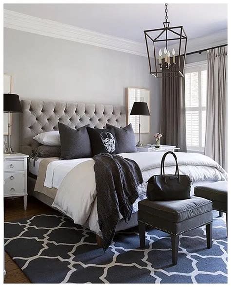 40 Inspiring Black And White Master Bedroom Color Ideas 30 In 2020