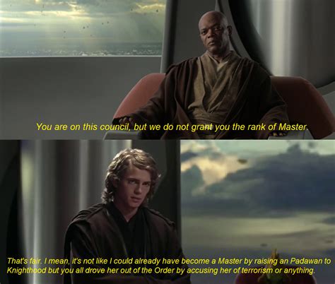 Anakin Has Every Reason To Trust The Councils Judgement Rprequelmemes