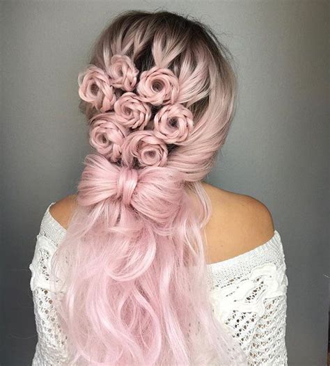 Rose Braid Hairstyles For Women The Hair Trend