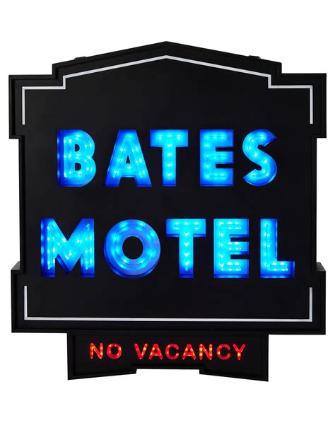 Bates Motel Sign Spirit Halloween Wikia Fandom