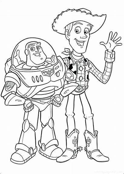 Coloring Pages Action Figure Toy Story Jessie