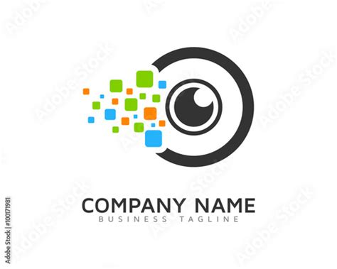 Digital Vision Eye Logo Design Template Stock Image And Royalty Free