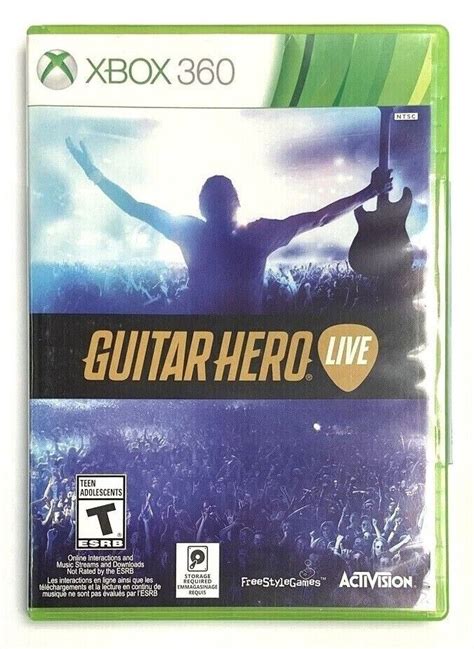 Guitar Hero Live Game And Dongle For Wii U Ps3 Ps4 Xbox One 360 Pick And Choose Ebay